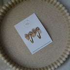 Klikklak | mini bow - beige