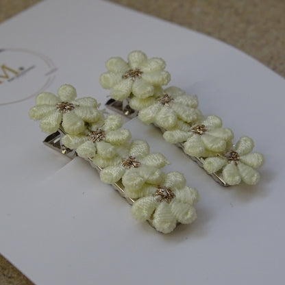 Alligator | mini madeliefjes - wit