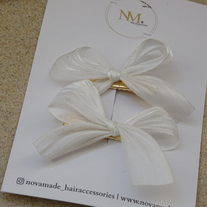 Alligator | sparkle bow