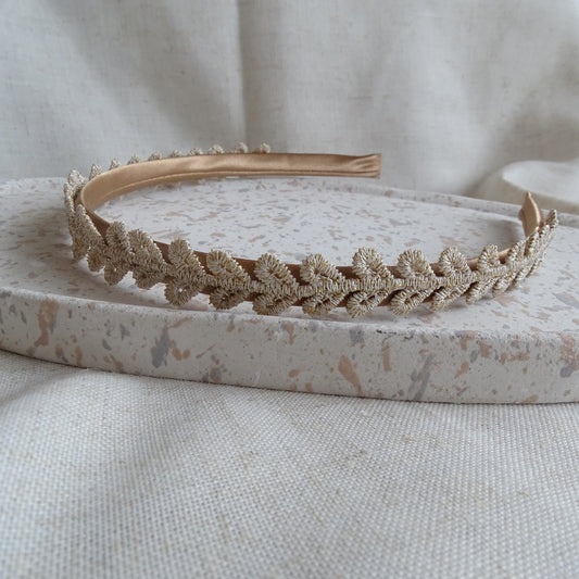 Diadeem - golden hearts