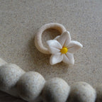 Elastiek | white flower