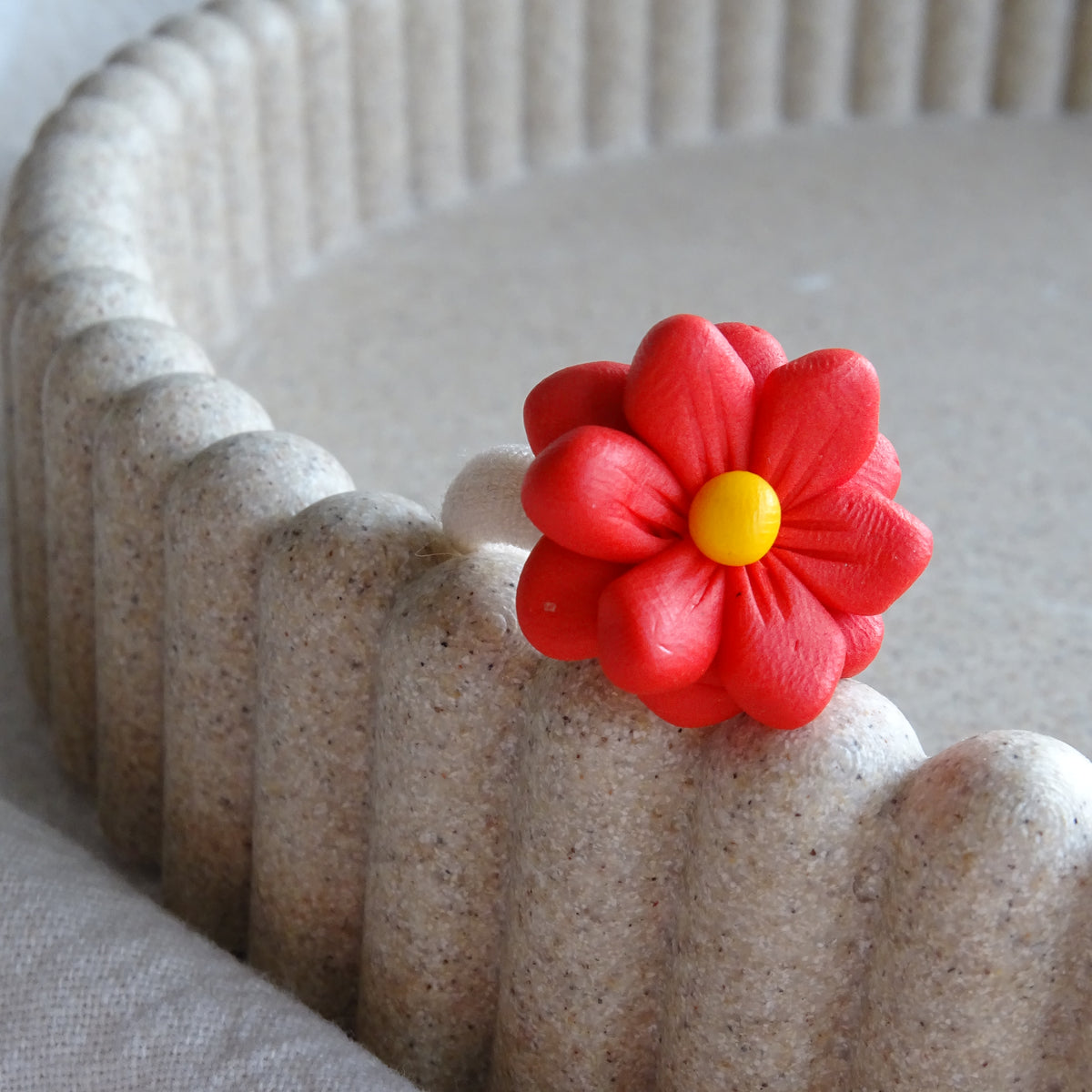 Elastiek | red flower