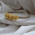 Diadeem | flora geel