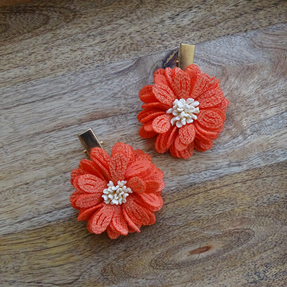 Koningsdag | alligator - oranje bloemen