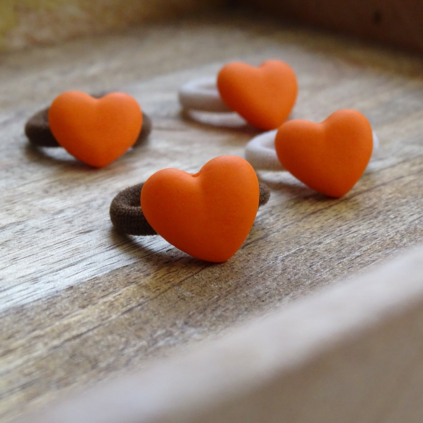 Koningsdag | elastiek - oranje hartje