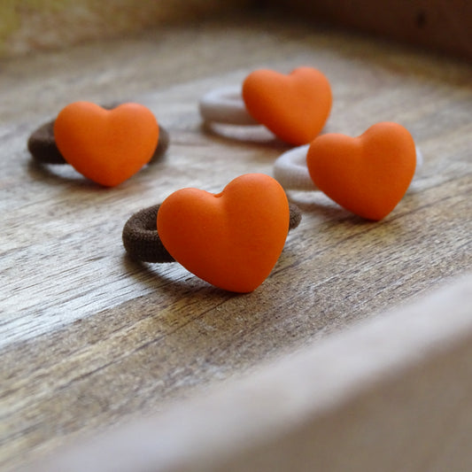 Koningsdag | elastiek - oranje hartje