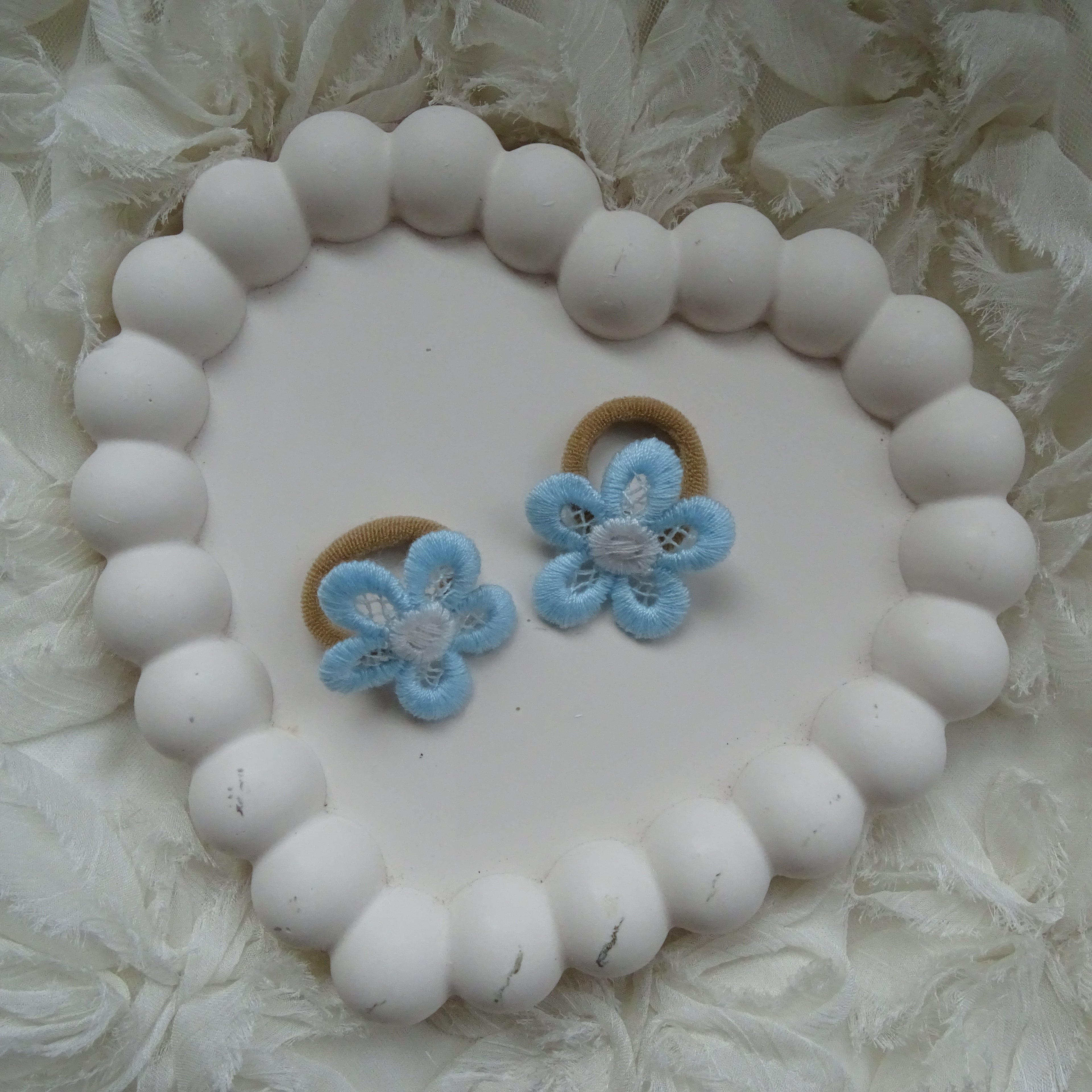 Elastiek | Milou - blauw