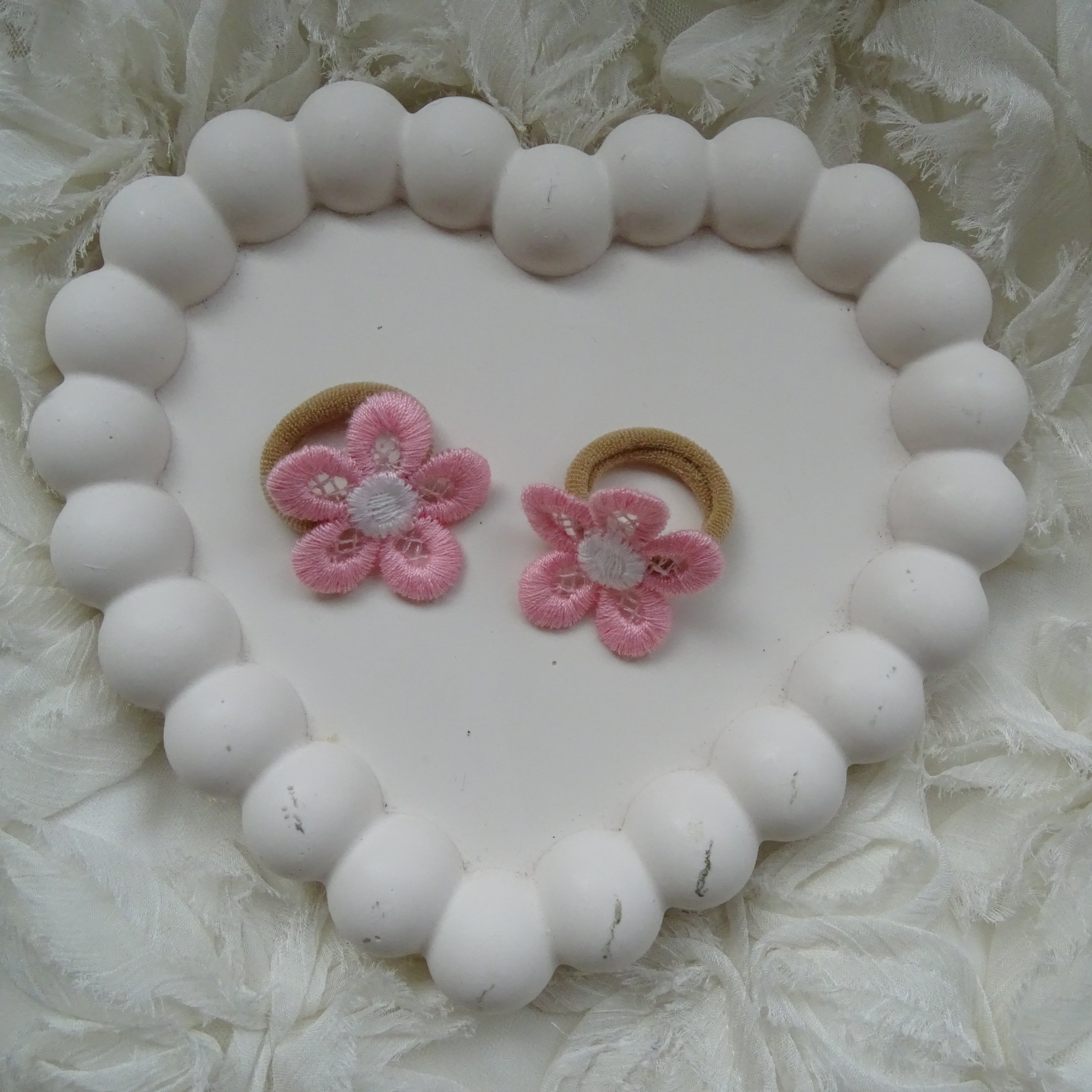 Elastiek | Milou - roze