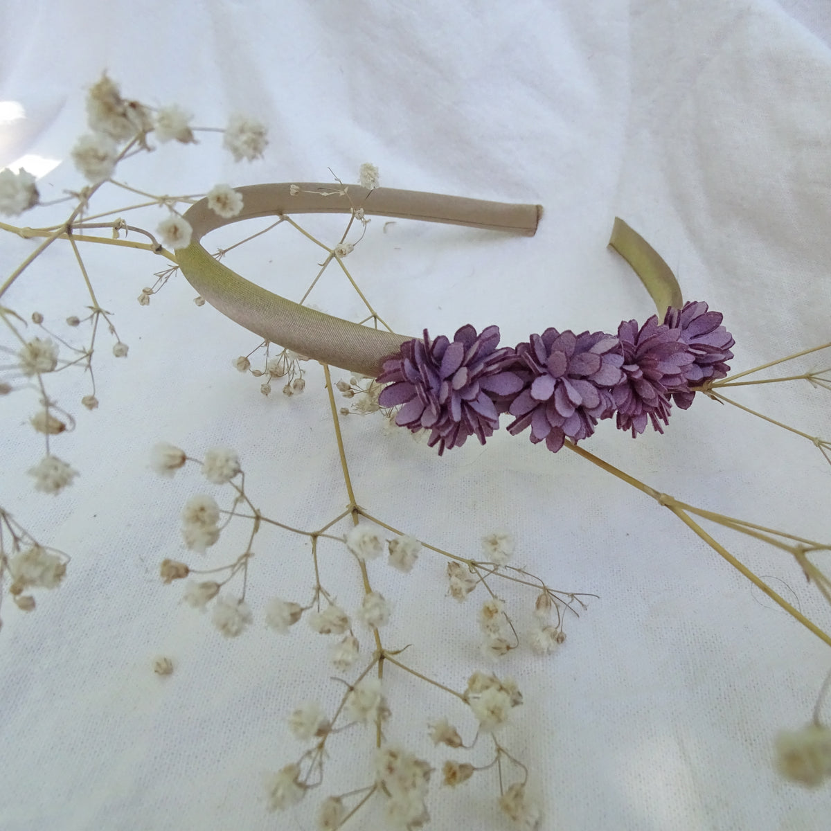 Diadeem | flora paars