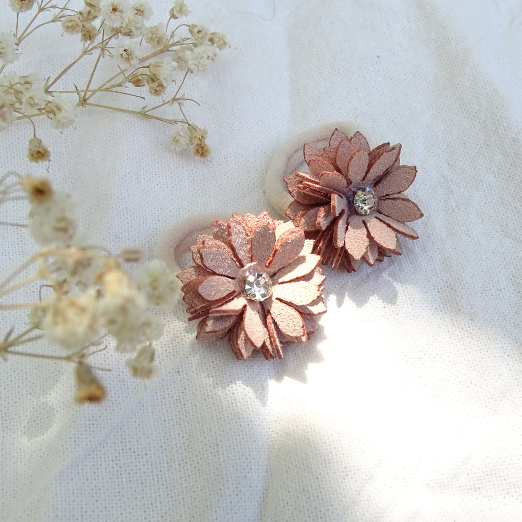 Elastiek | Bloomy pink