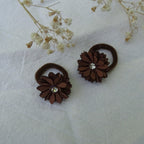 Elastiek | Bloomy brown