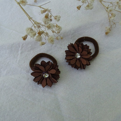 Elastiek | Bloomy brown