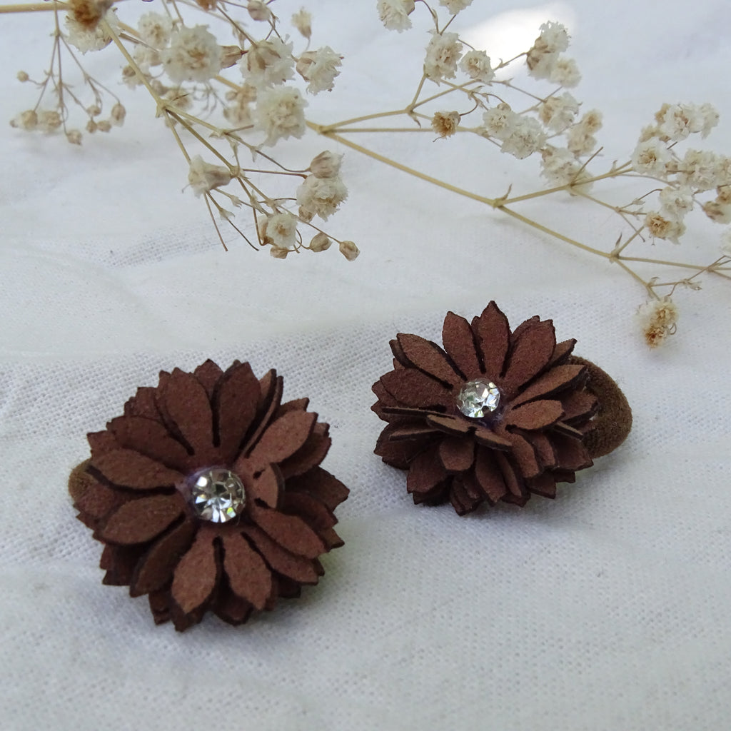 Elastiek | Bloomy brown