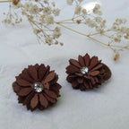 Elastiek | Bloomy brown