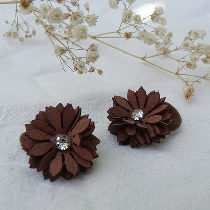 Elastiek | Bloomy brown