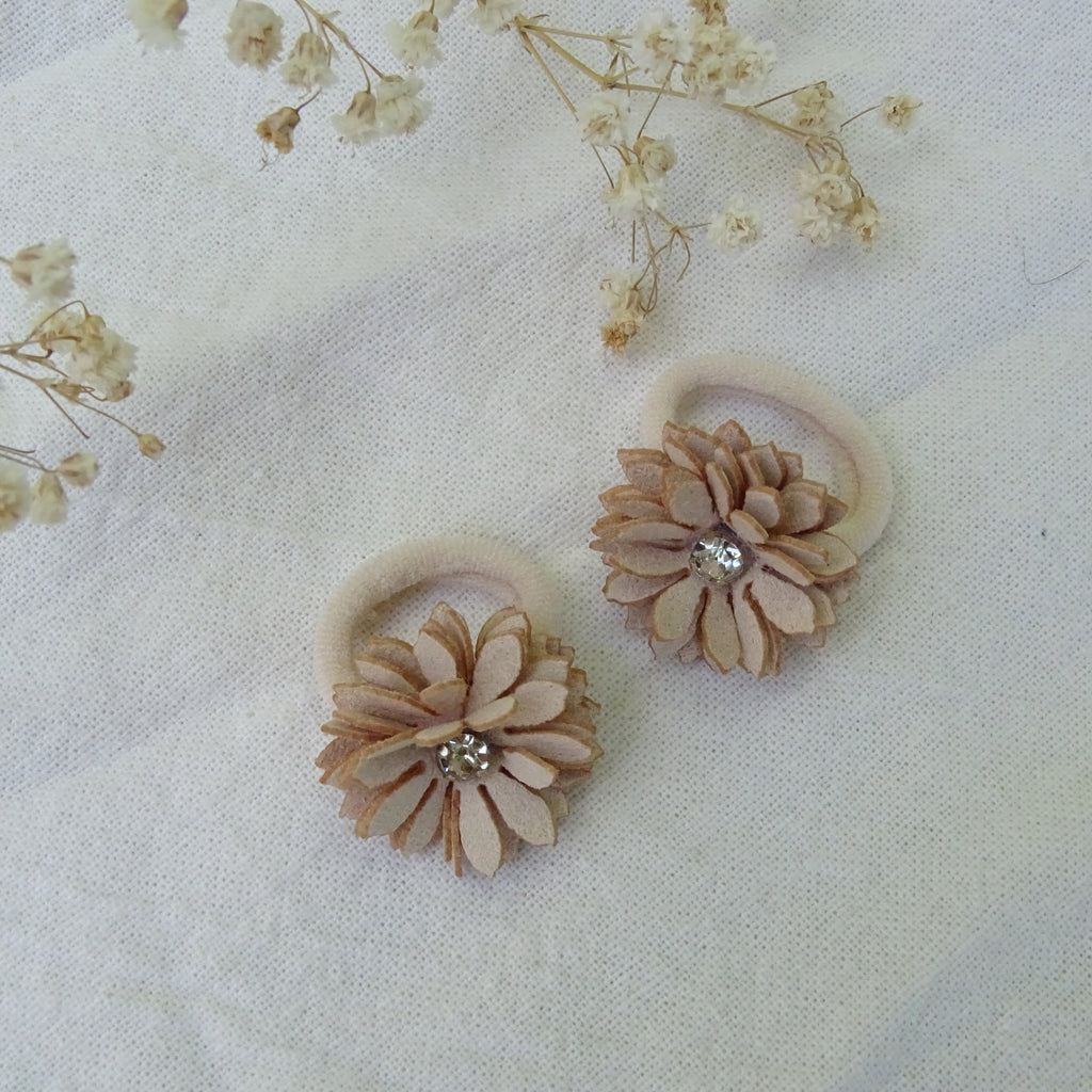 Elastiek | Bloomy ivory