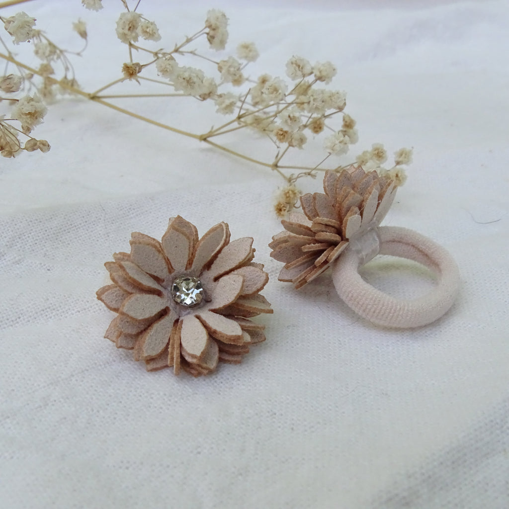 Elastiek | Bloomy ivory