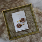 Klikklak | set Bloomy - brown