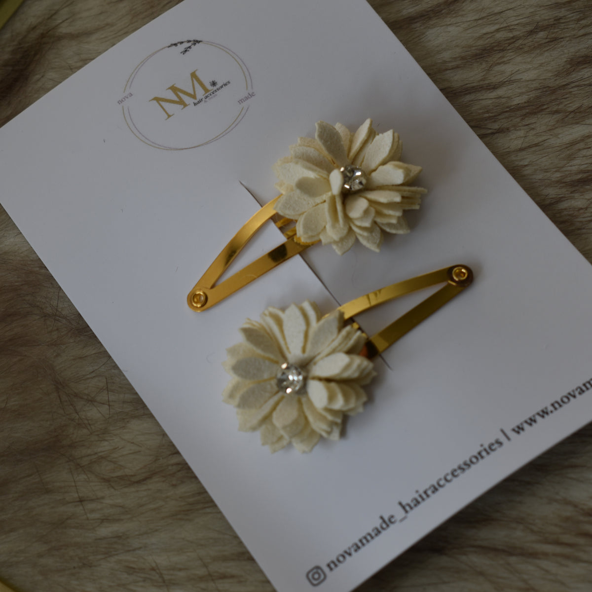 Klikklak | set Bloomy - wit