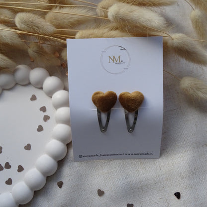 Klikklak | bruin hartje