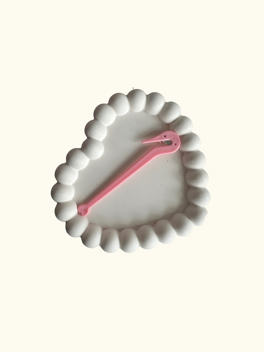 Haar tools | elastiek mesje roze