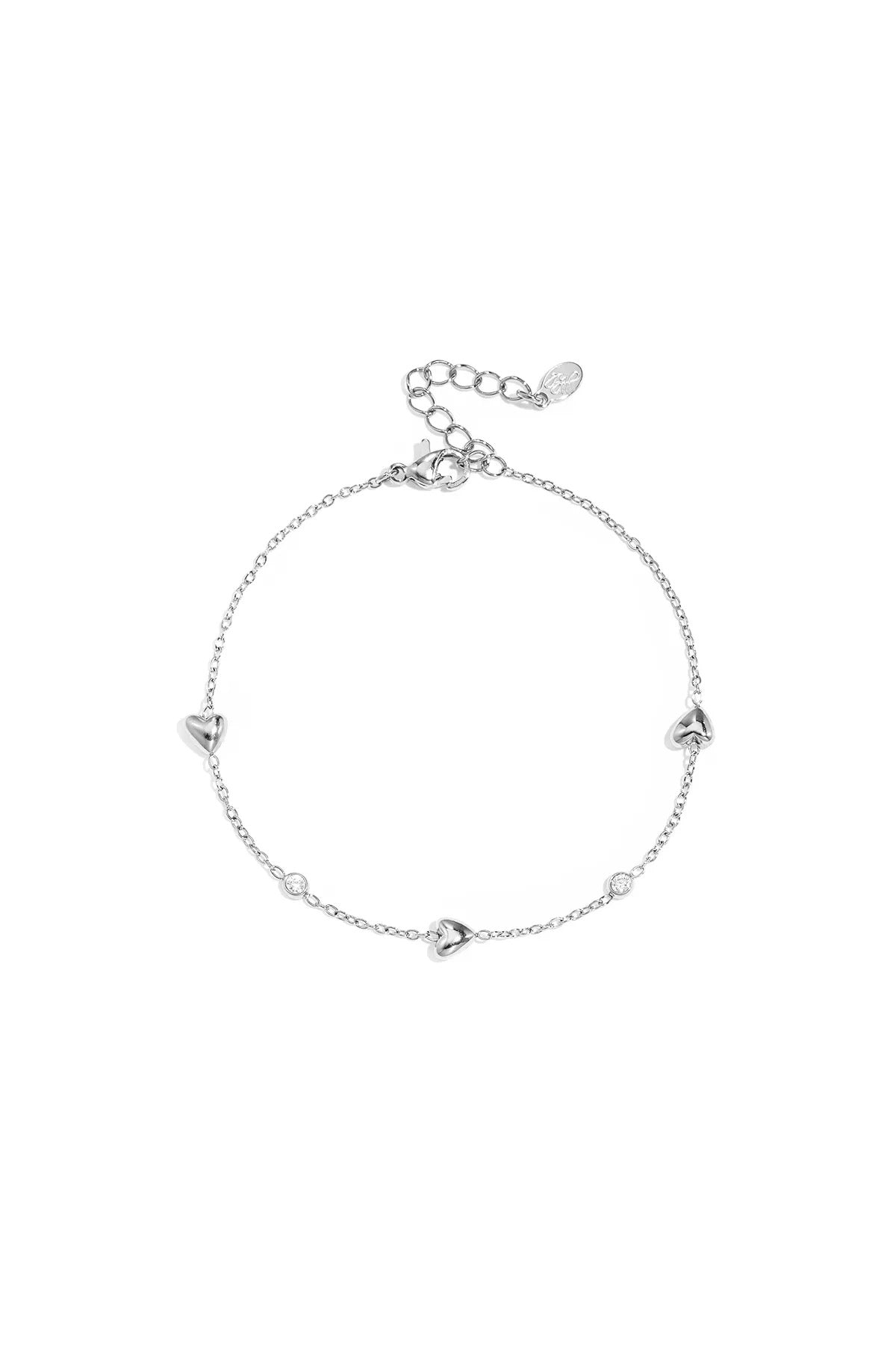 Armband | gevulde hartjes