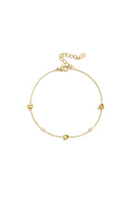 Armband | gevulde hartjes