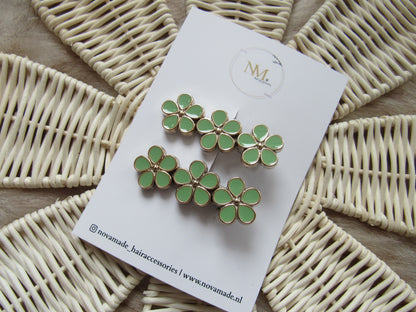 Alligator | Set - Happy Green Blossom