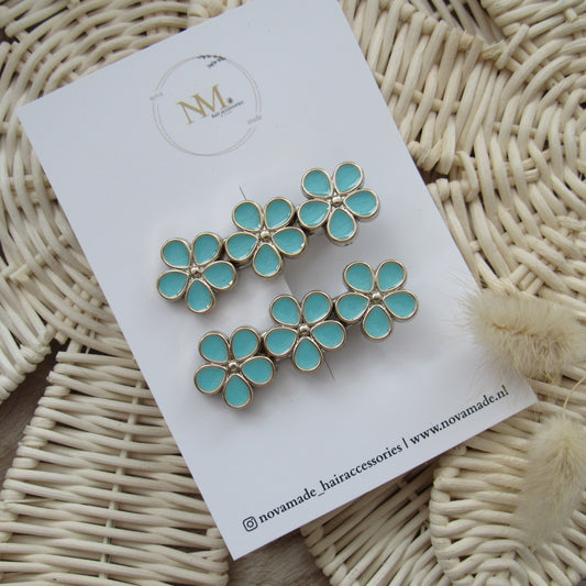 Alligator | Set - Happy Aqua Blossom