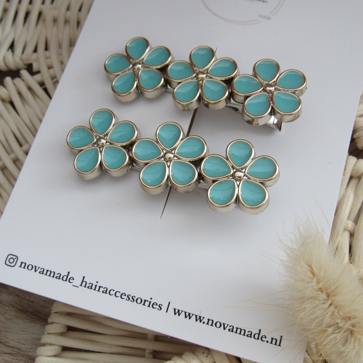 Alligator | Set - Happy Aqua Blossom