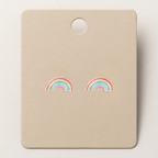 Oorbel mini | regenboog