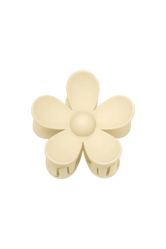 Haarklem madelief | beige